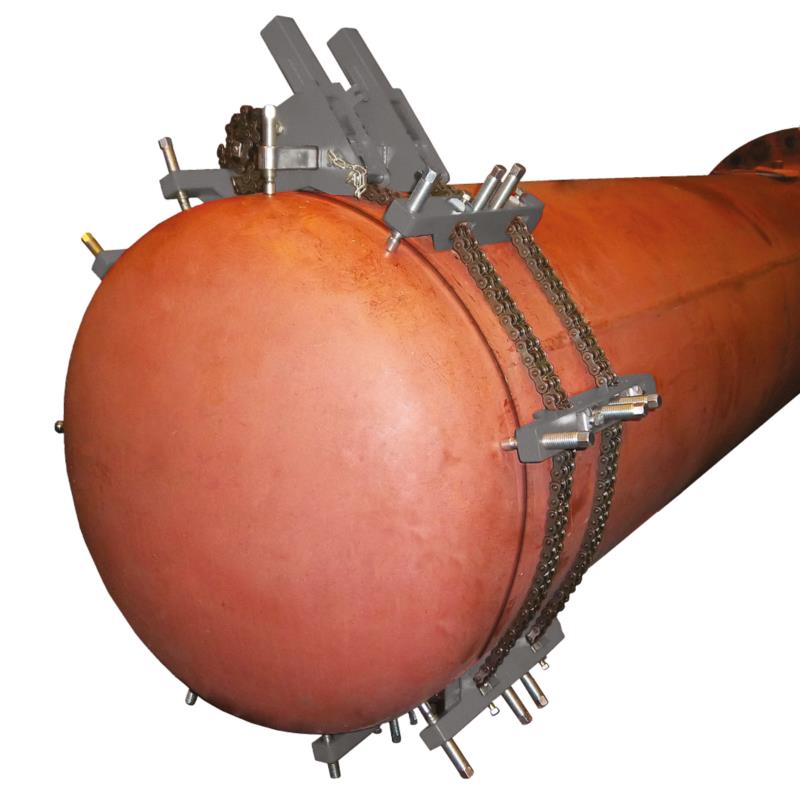 EZ FIT DOUBLE CHAIN PIPE CLAMP